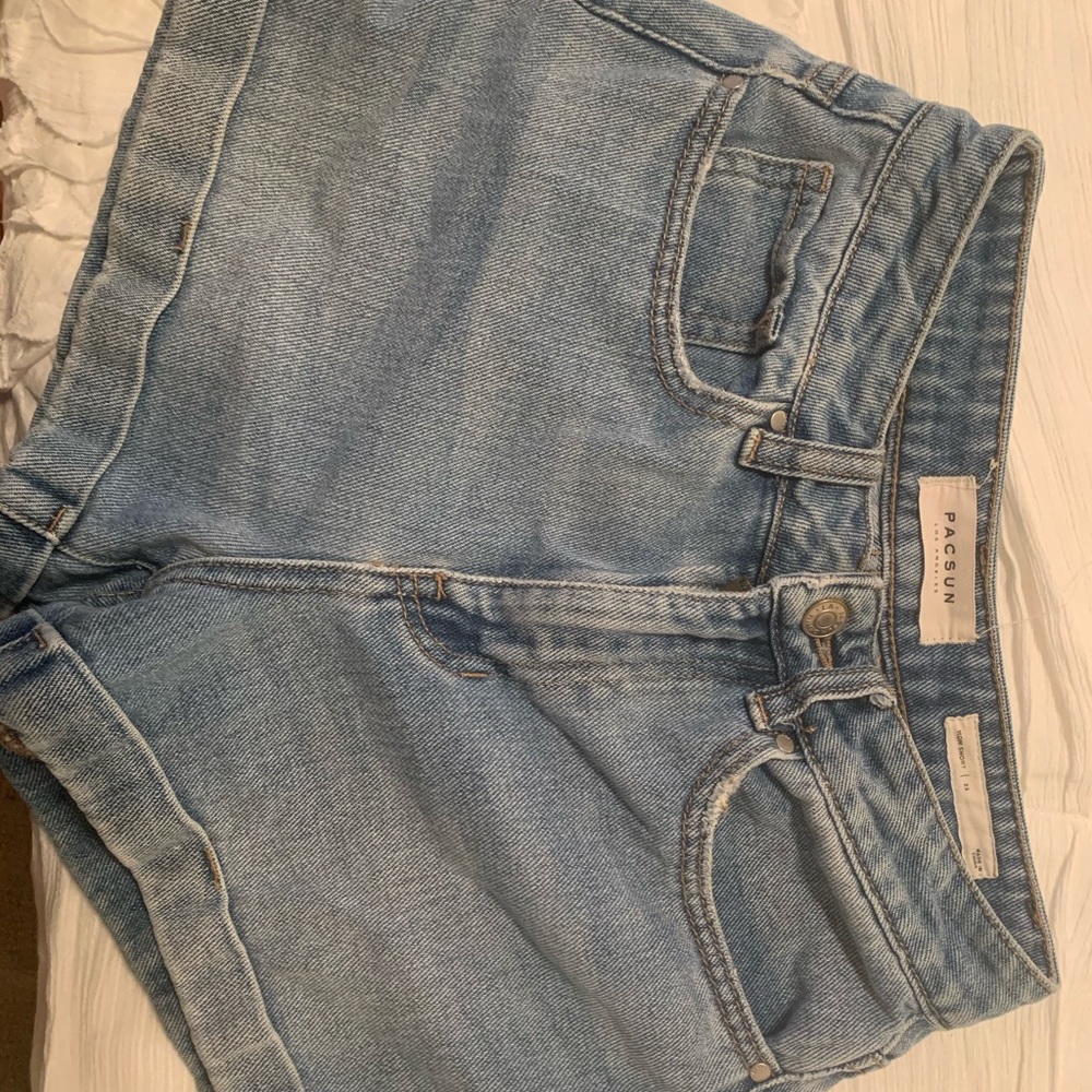 High waisted mom shorts